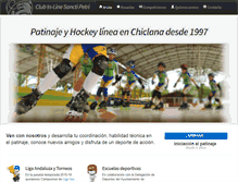 Tablet Screenshot of inlinesanctipetri.com